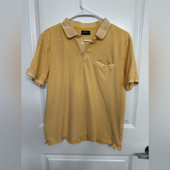 Dustin Essentials Mustard Yellow Polo Shirt Size S – Send Me an Offer! - Picture 3 of 4
